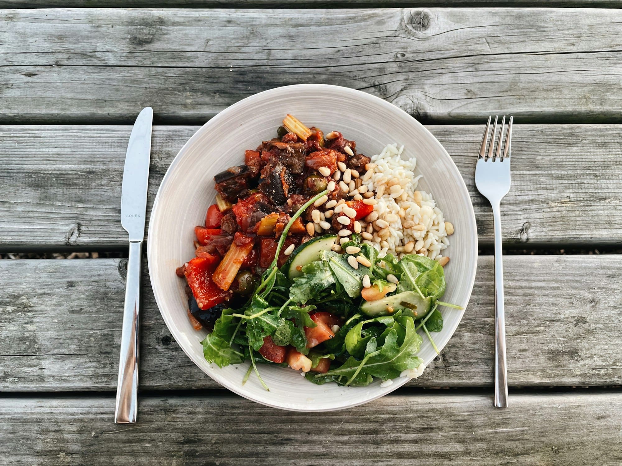 Healthy organic vegan plant based meals