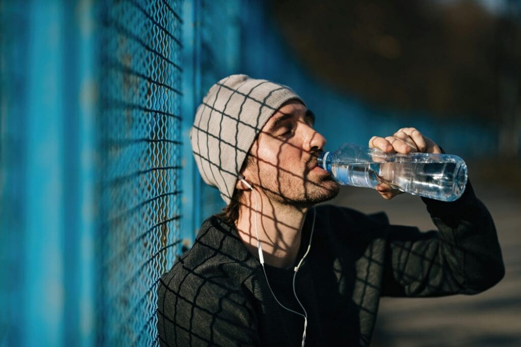 Staying hydrated 